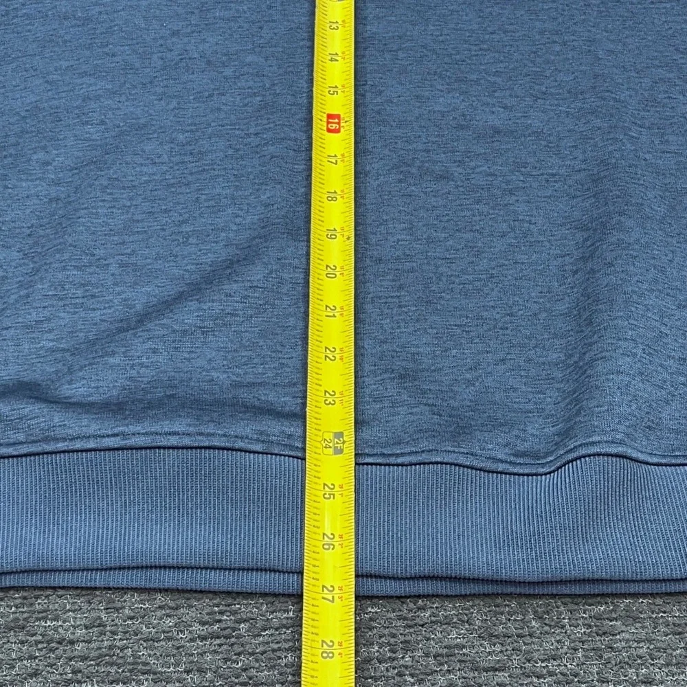 Under Armour Mens Storm ColdGear 1/4 Zip‎ Pullover Blue Heather Medium NWT